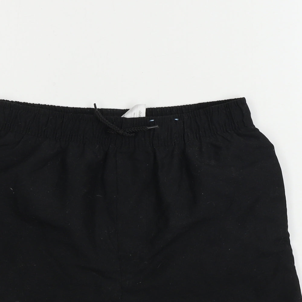 George  Boys Black   Bermuda Shorts Size 11-12 Years