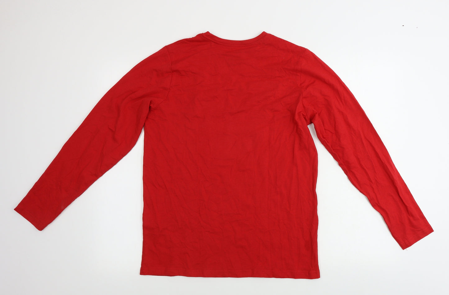 Primark  Boys Red   Basic T-Shirt Size 14-15 Years
