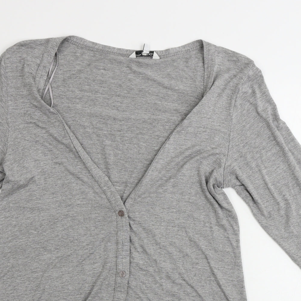 New Look  Womens Grey   Cardigan Jumper Size 14