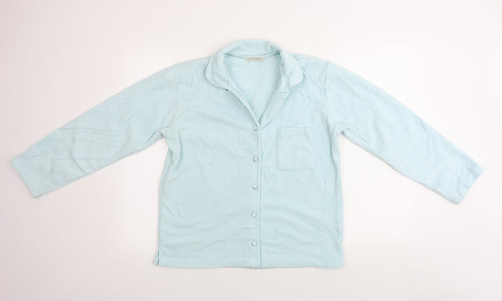 Dunnes Stores Womens Blue Top Pyjama Top Size 10
