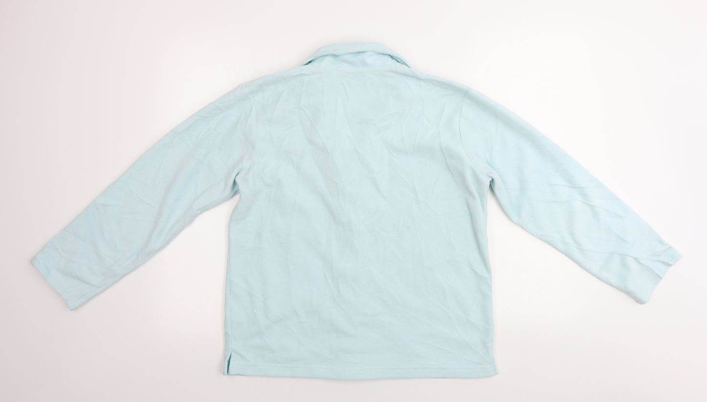 Dunnes Stores  Womens Blue   Top Pyjama Top Size 10