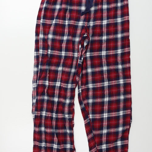 Peacocks  Mens Purple Check  Trousers  Size M L24 in