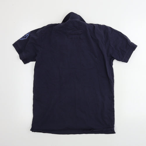 avenue  Mens Blue    Polo Size M
