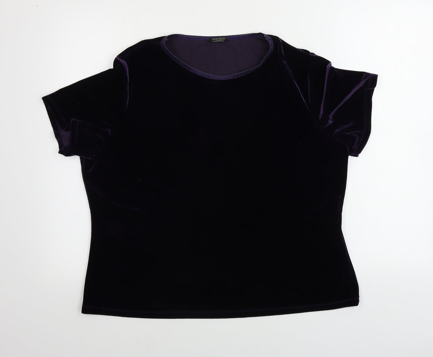 Debenhams  Womens Purple   Basic T-Shirt Size 20