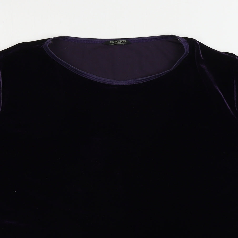 Debenhams  Womens Purple   Basic T-Shirt Size 20