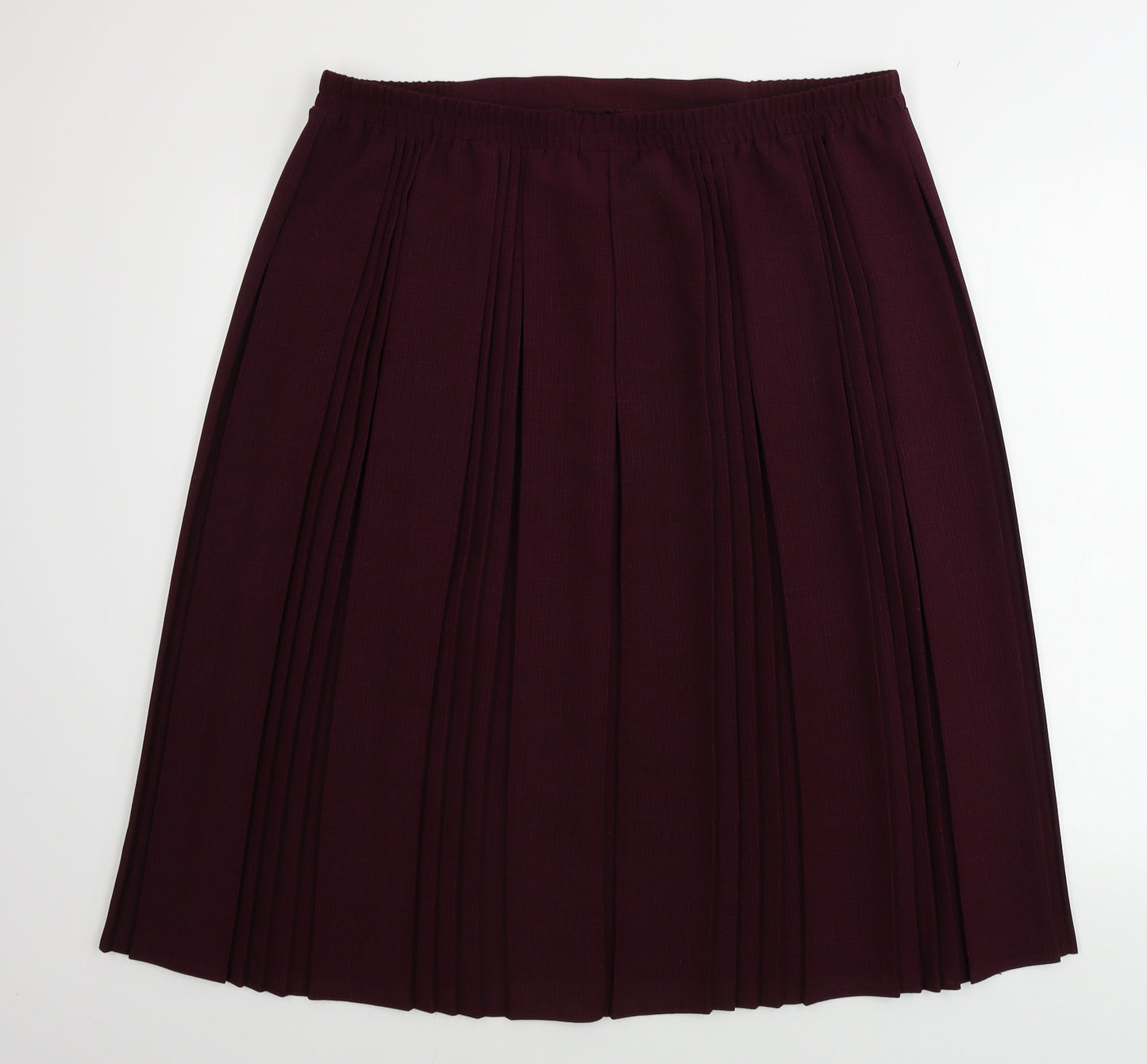 Bonmarché  Womens Red   A-Line Skirt Size 20