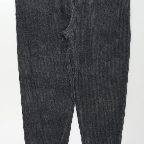 Nutmeg  Womens Grey   Sweatpants Trousers Size 18 L26 in