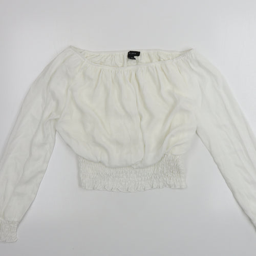 New Look  Womens Ivory   Basic Blouse Size 14