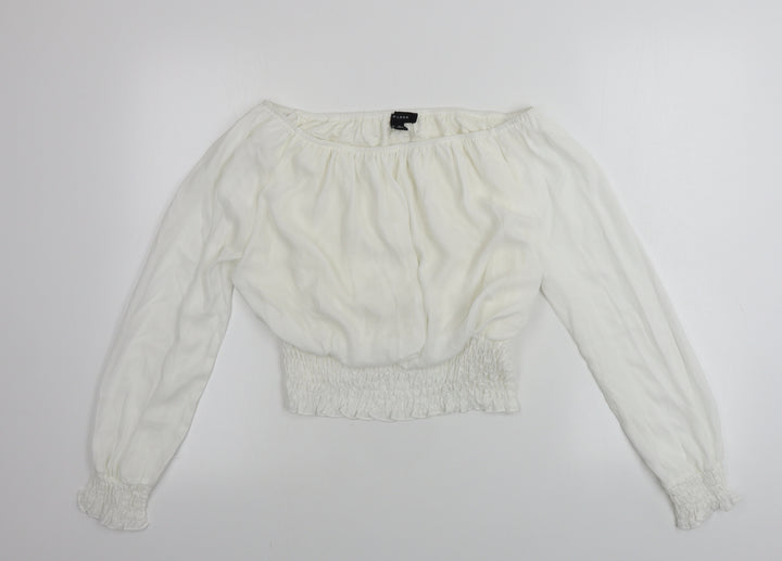 New Look  Womens Ivory   Basic Blouse Size 14
