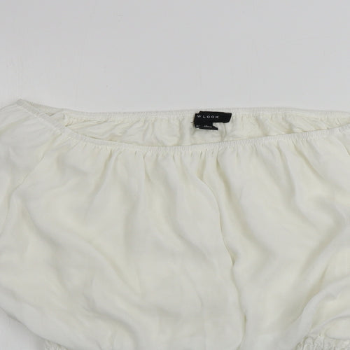 New Look  Womens Ivory   Basic Blouse Size 14