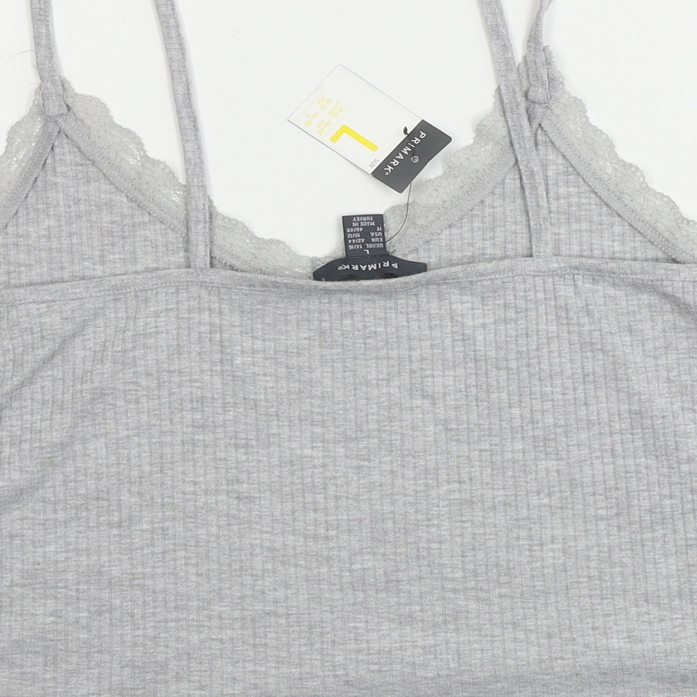 Primark  Womens Grey   Basic T-Shirt Size L