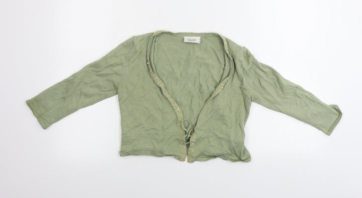 Principles Womens Green Cardigan Jumper Size 10