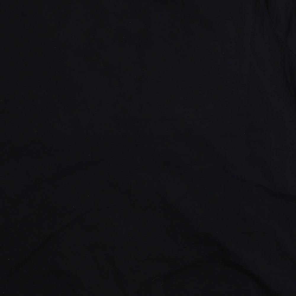 George Womens Black   Basic T-Shirt Size 2XL  - Christmas T Shirt