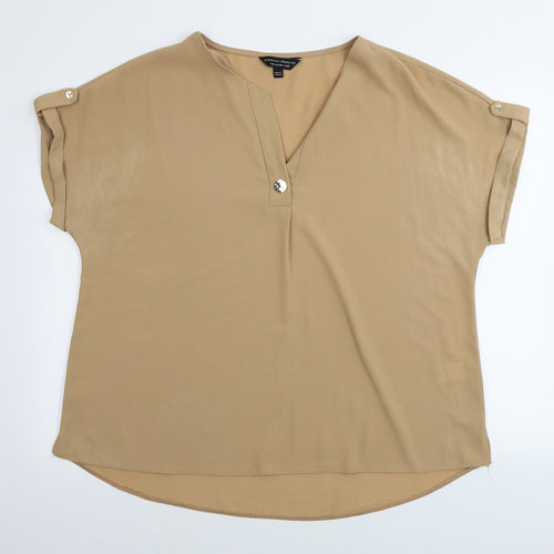 Dorothy Perkins  Womens Brown   Basic Blouse Size 20
