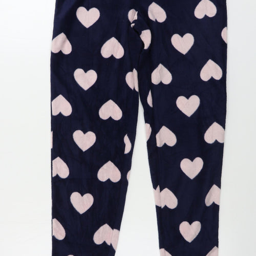 Debenhams  Womens Blue   Sweatpants Trousers Size 8 L27 in - hearty pattern