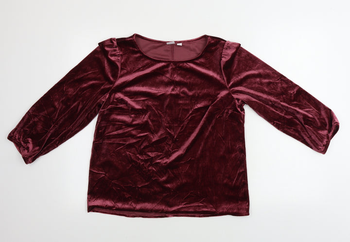 Gap  Womens Pink   Basic T-Shirt Size S