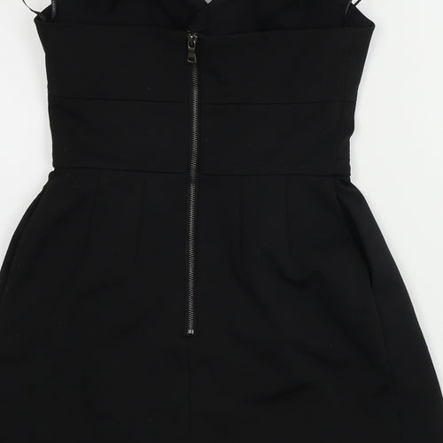 Jovonna  Womens Black   Basic Blouse Size 8