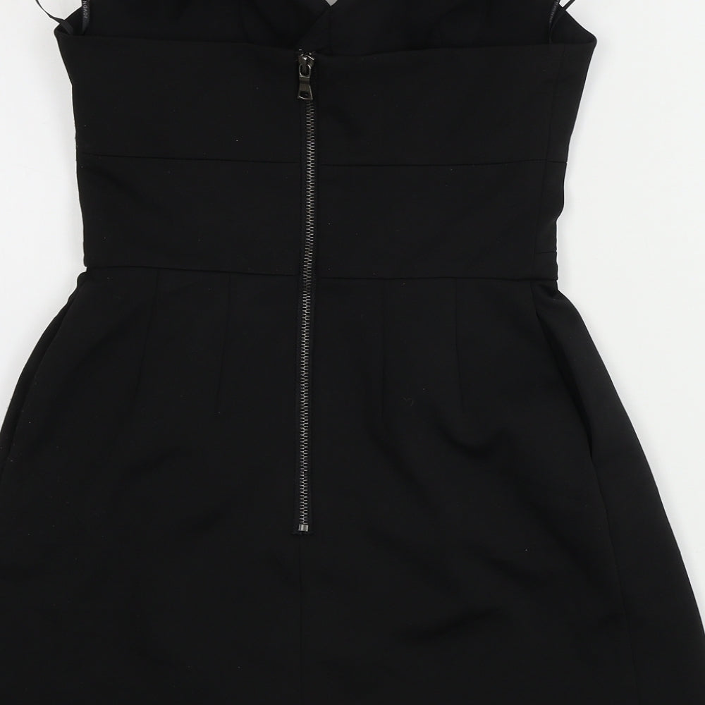Jovonna  Womens Black   Basic Blouse Size 8