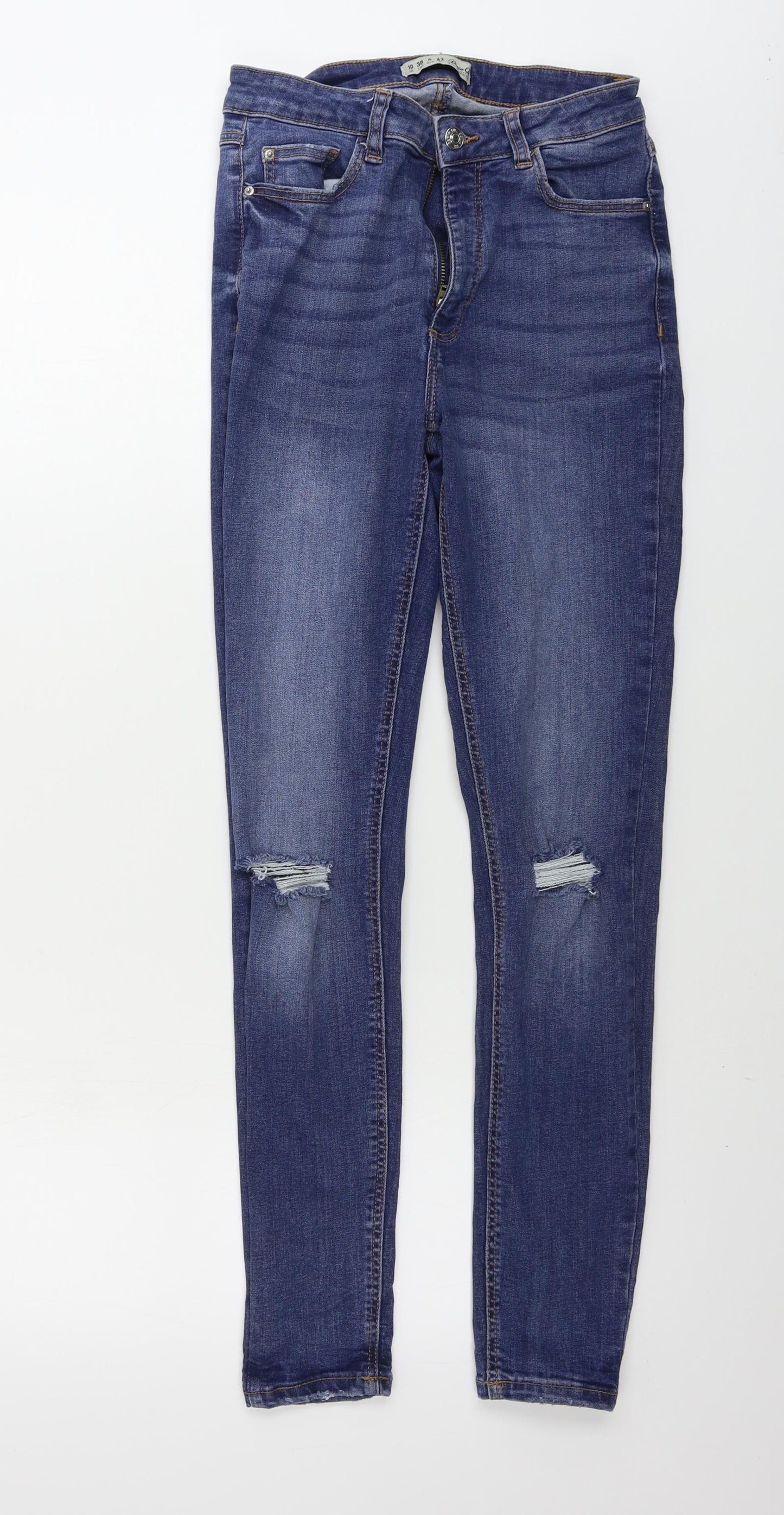 denim co Womens Blue   Skinny Jeans Size 10 L27 in