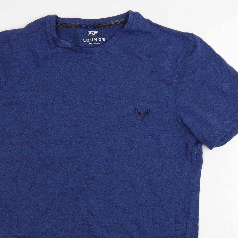 F&F  Mens Blue    T-Shirt Size XS