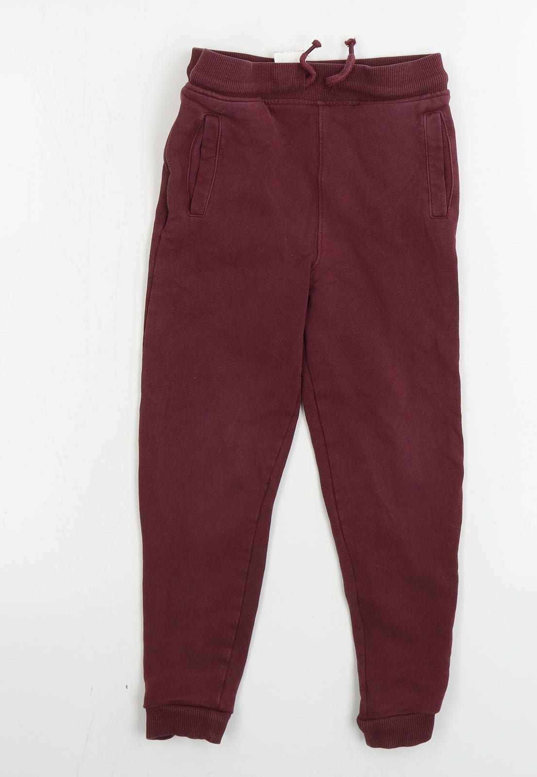 George  Boys Red   Sweatpants Trousers Size 6-7 Years