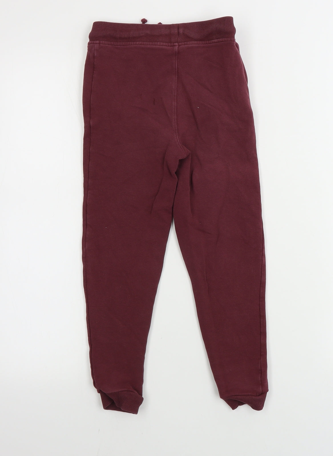 George  Boys Red   Sweatpants Trousers Size 6-7 Years
