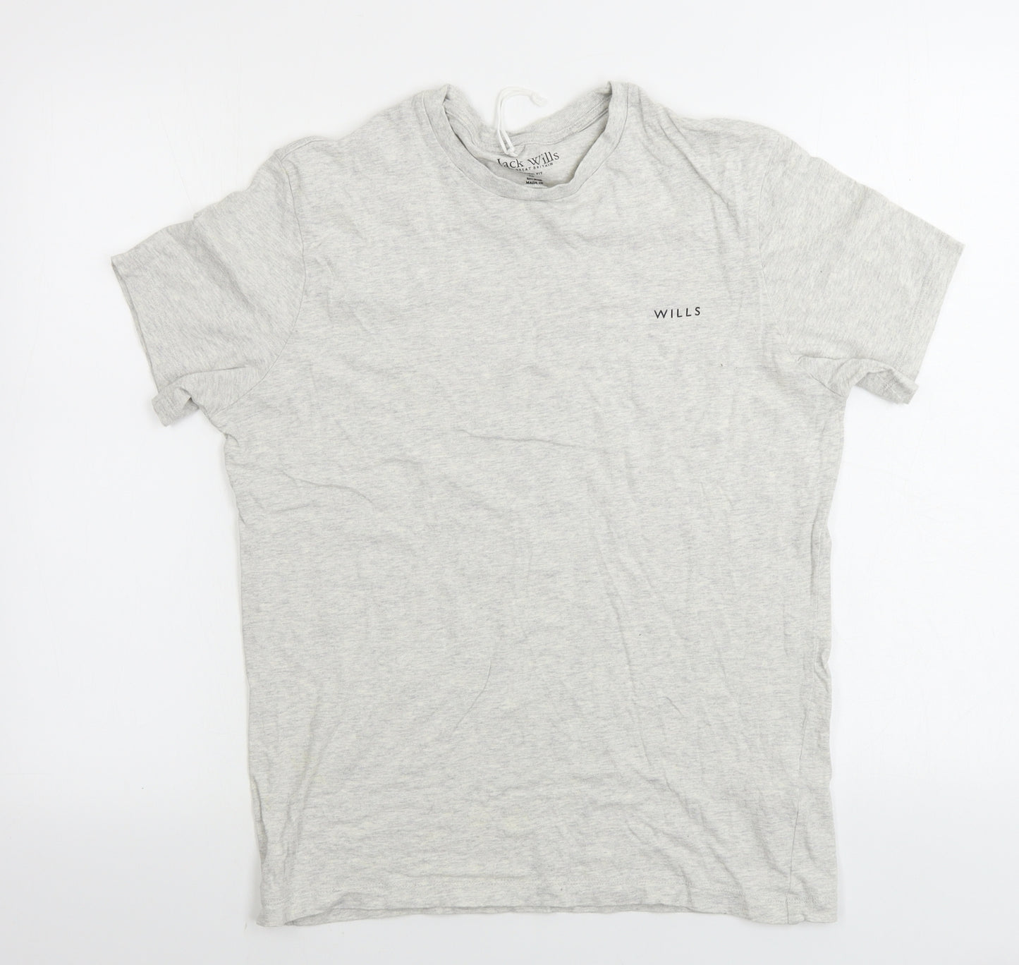 Jack Wills  Mens Grey    T-Shirt Size XS