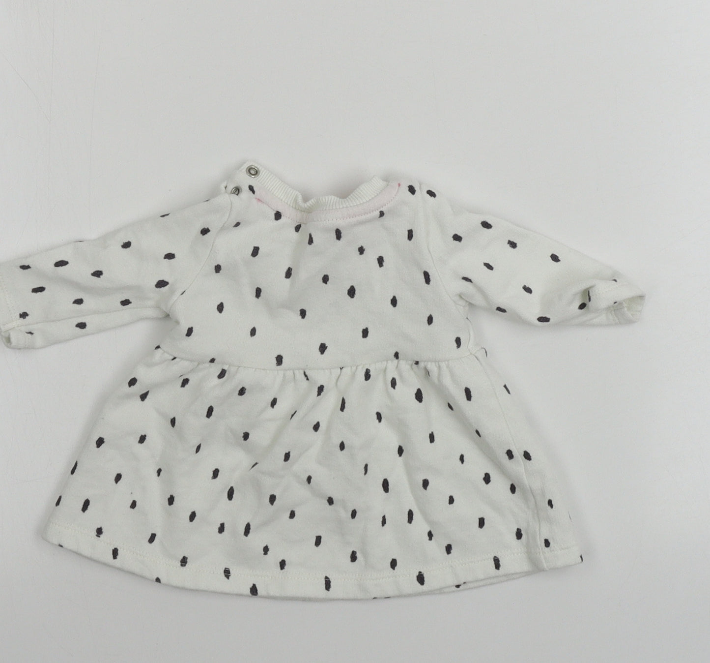 fred&flo  Girls White   Pullover Jumper One Size