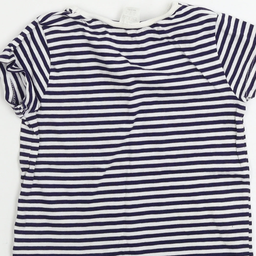 F&F  Boys Blue   Basic T-Shirt Size 2-3 Years