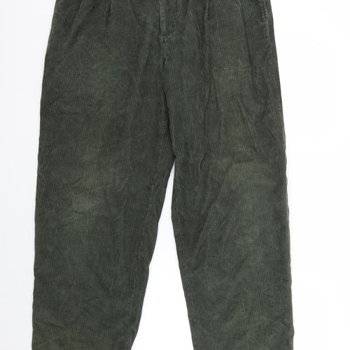angelo litico Mens Green   Chino Trousers Size 34 L28 in