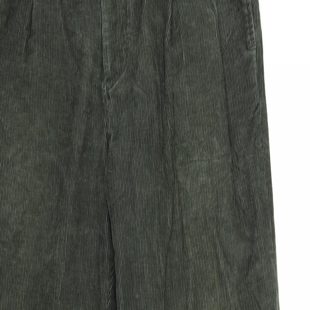 angelo litico Mens Green   Chino Trousers Size 34 L28 in