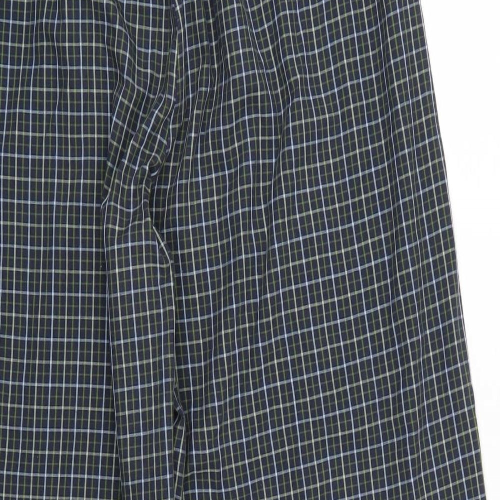 Marks and Spencer Mens Multicoloured Check   Pyjama Pants Size M