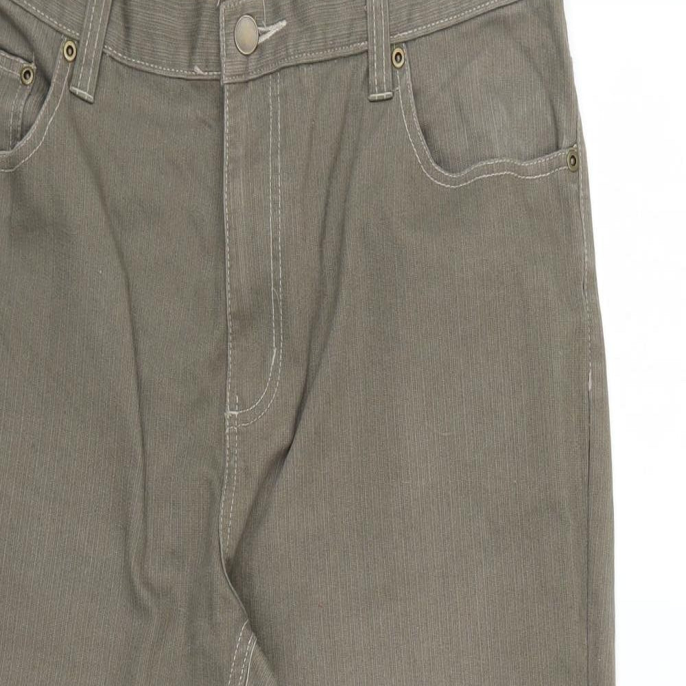 George Mens Green   Flared Jeans Size 36 L29 in