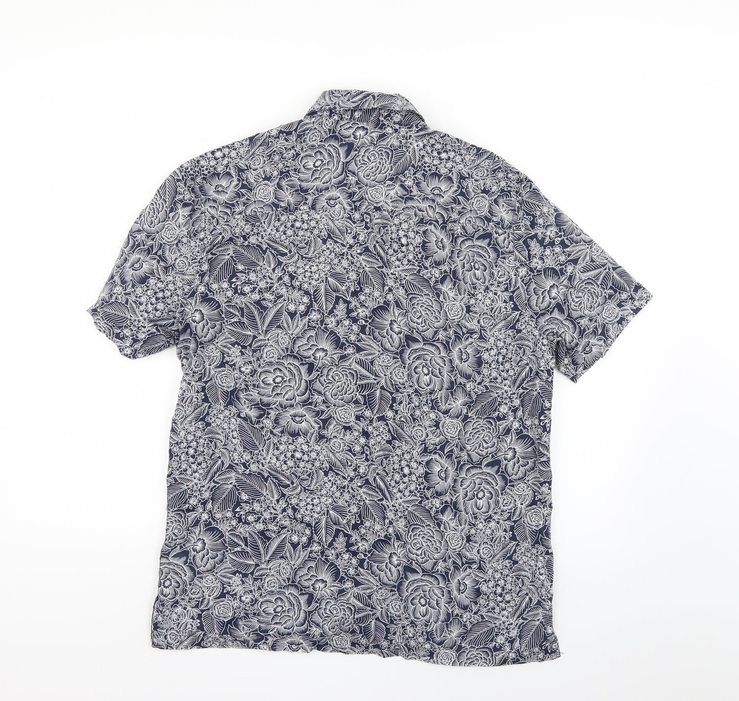 Topman Mens Multicoloured Floral   Button-Up Size M