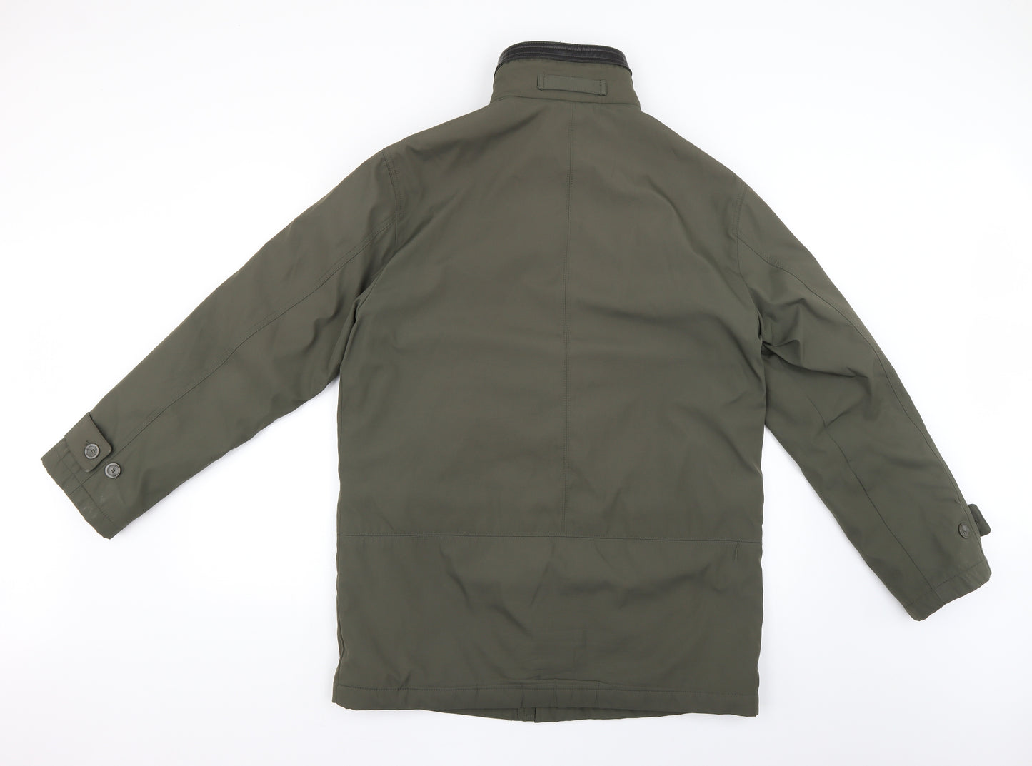 paul berman Mens Green   Rain Coat Coat Size S