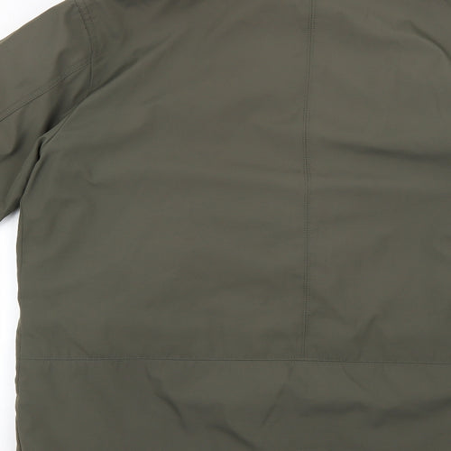 paul berman Mens Green   Rain Coat Coat Size S