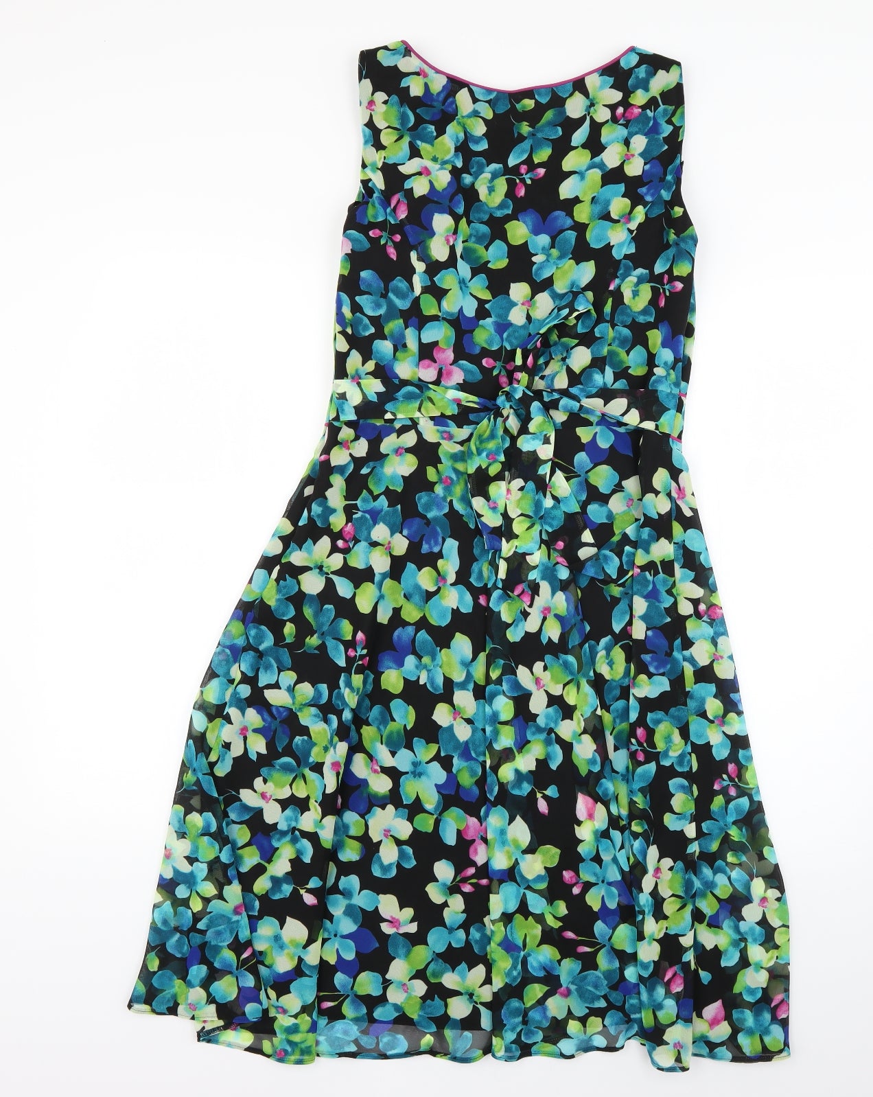 Debenhams Womens Multicoloured Floral  Fit & Flare  Size 10