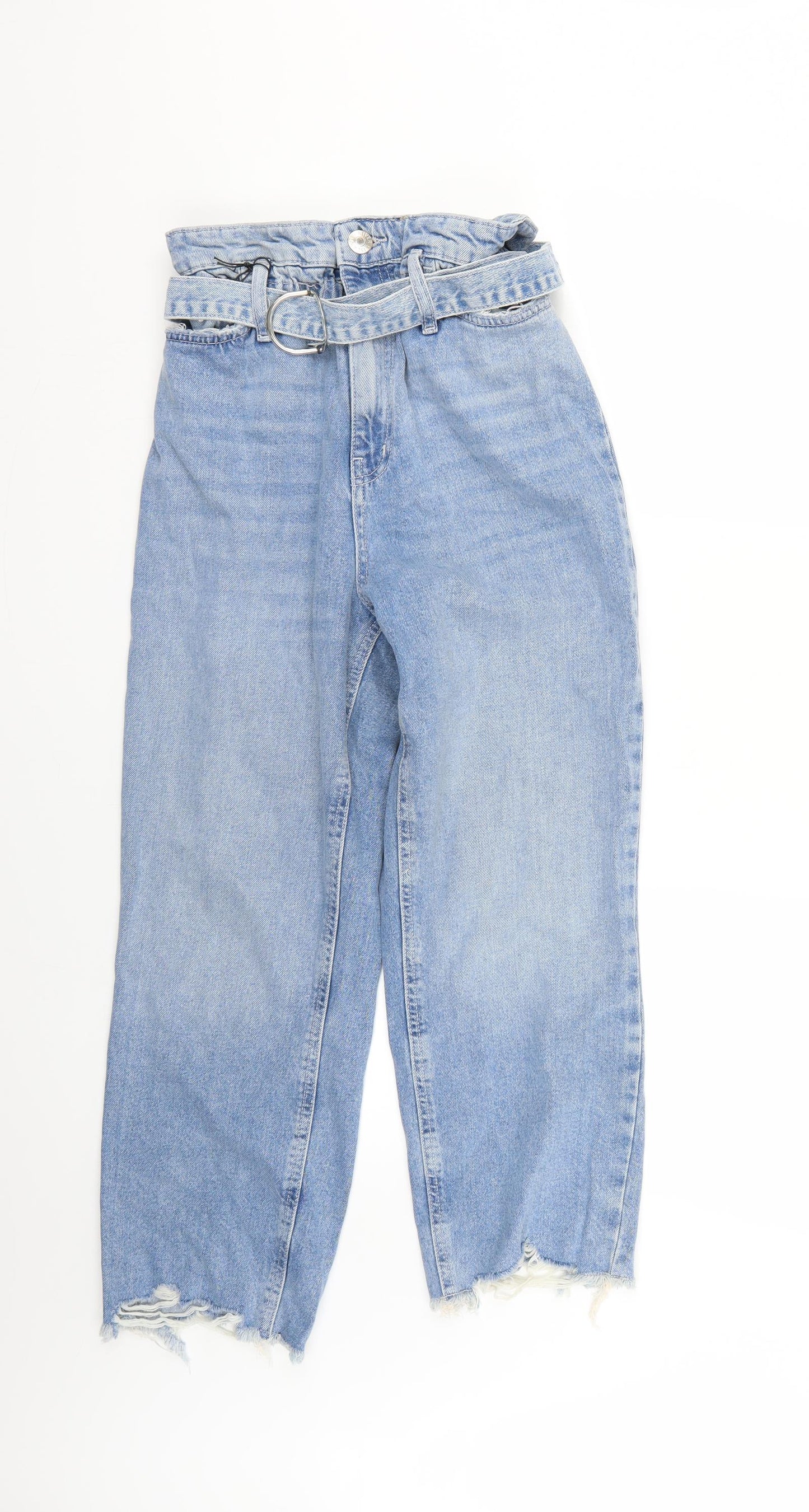 River Island Womens Blue   Straight Jeans Size 14 L23 in