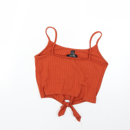 New Look Girls Orange   Basic T-Shirt Size 12-13 Years