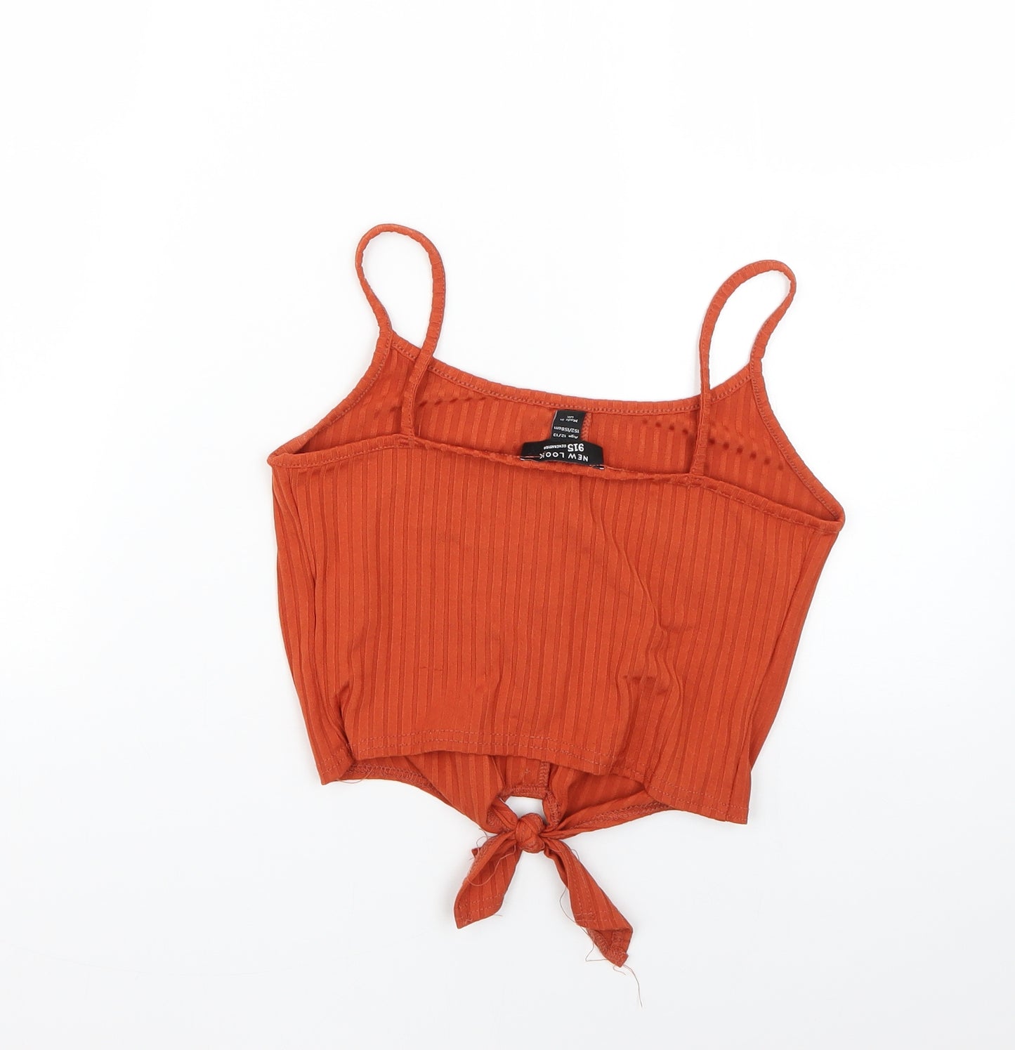 New Look Girls Orange   Basic T-Shirt Size 12-13 Years