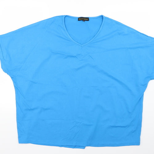 Frank Usher Mens Blue    T-Shirt Size XL