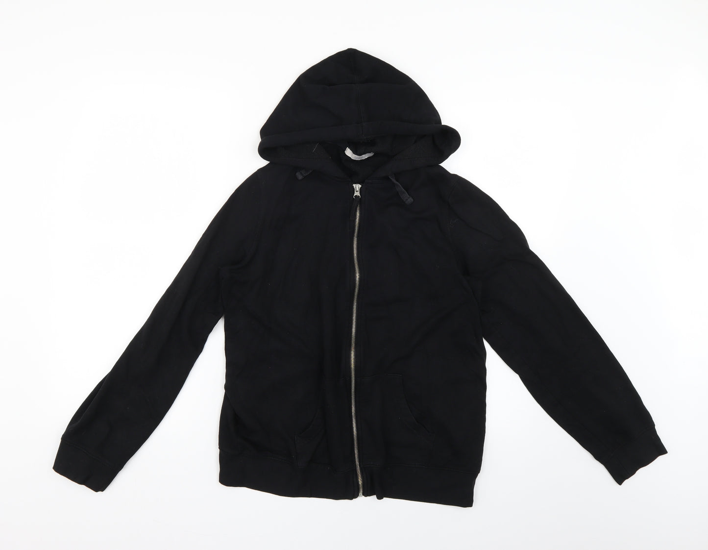 George Womens Black   Full Zip Hoodie Size 14