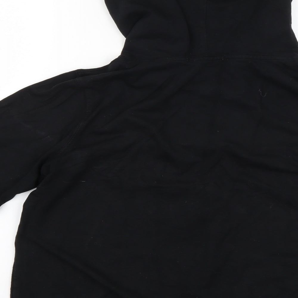 George Womens Black   Full Zip Hoodie Size 14