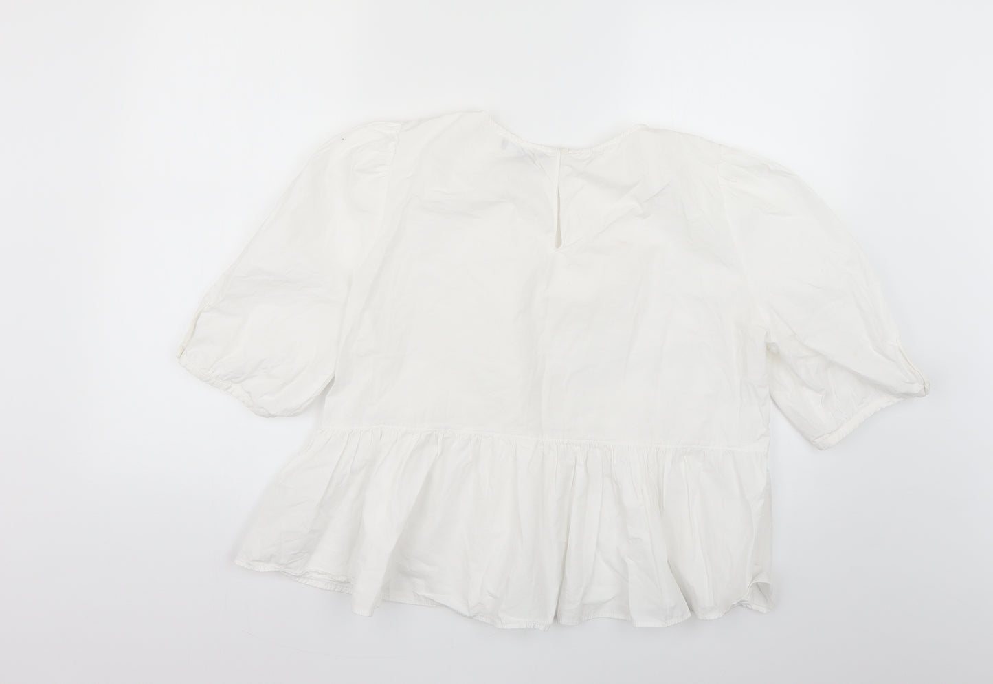 Primark Womens White   Basic Blouse Size 18