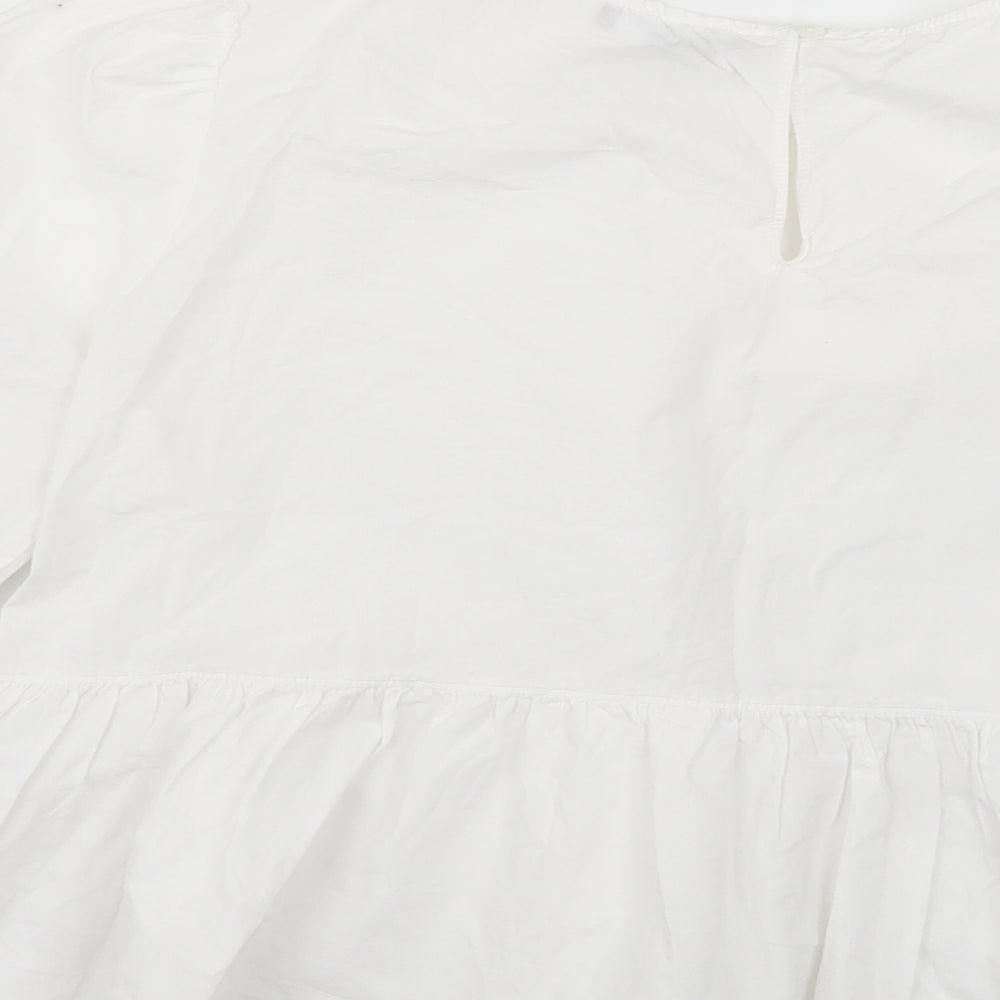 Primark Womens White   Basic Blouse Size 18