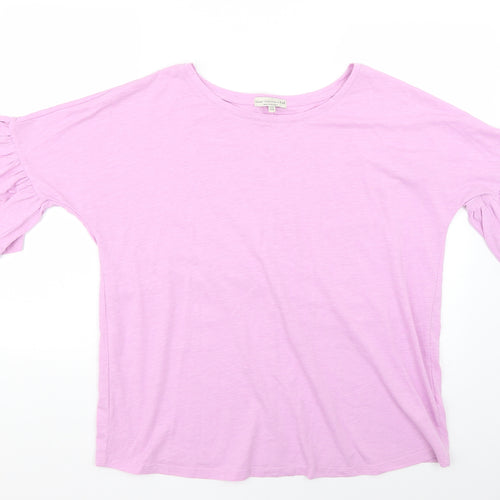 F&F Womens Purple   Basic T-Shirt Size 10