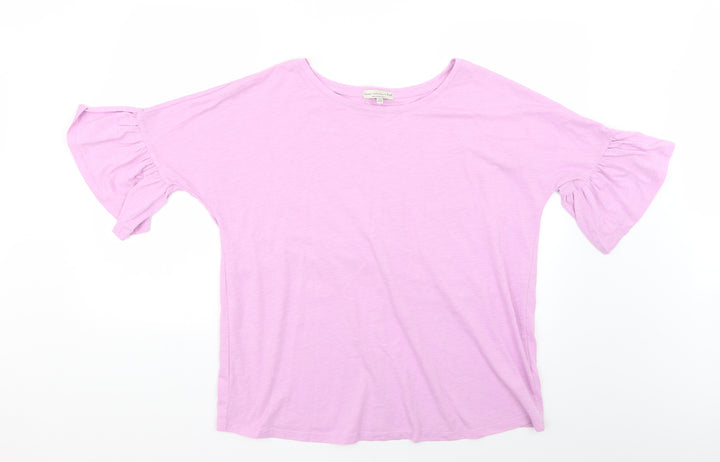 F&F Womens Purple Basic T-Shirt Size 10