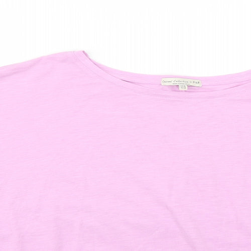 F&F Womens Purple   Basic T-Shirt Size 10
