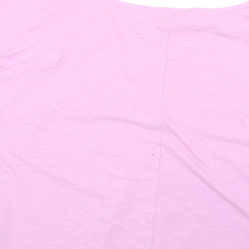F&F Womens Purple   Basic T-Shirt Size 10