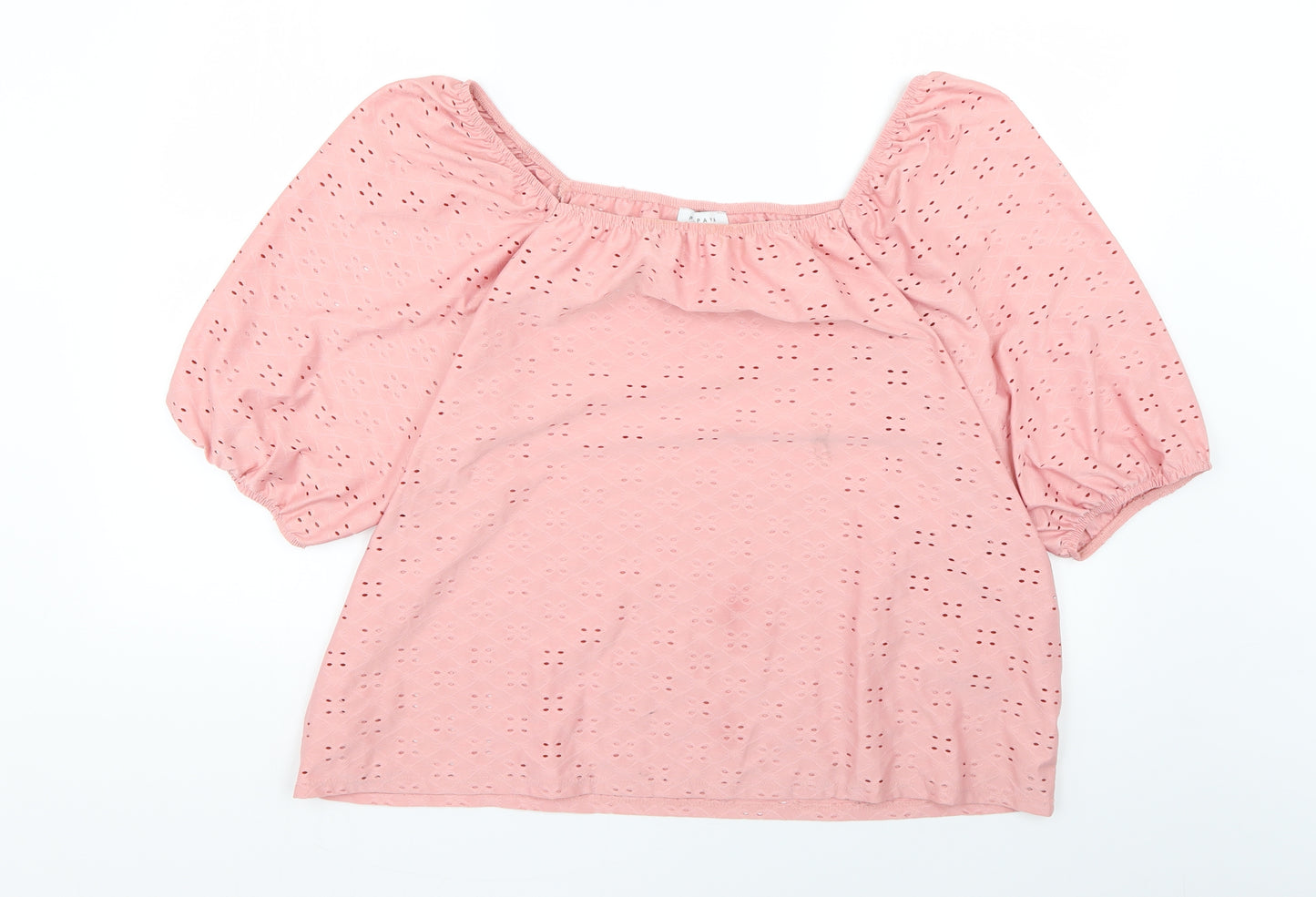 Papaya Womens Pink   Basic Blouse Size 18